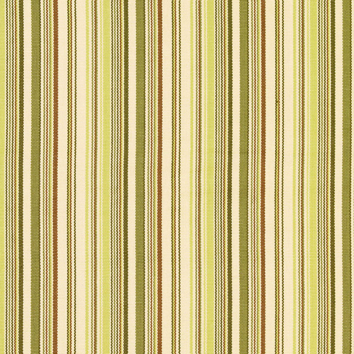 Malibu Stripe Pear 63453 by Schumacher Designer Fabric CHROMA COTTON 100% INDIA WYZENBEEK 6,000 </p><p>Repeat: Horizontal: 4" (10CM) and Vertical: 54.5 - Swanky Fabrics -