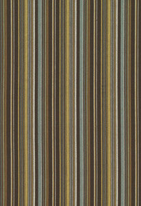 Malibu Stripe Chocolate 63454 by Schumacher Designer Fabric