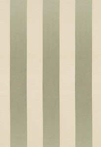 Wickham Satin Stripe Mineral 63601 by Schumacher Designer Fabric