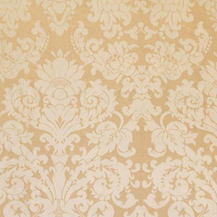 Hatfield Silk Damask Sesame 63740 by Schumacher Designer Fabric PEMBERLEY SILKS SILK 100% INDIA </p><p>Repeat: Horizontal: 26 1/2" (67CM) and Vertical: 39" (99CM) 53 - Swanky Fabrics -