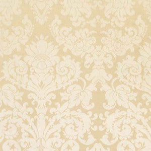 Hatfield Silk Damask Vellum 63743 by Schumacher Designer Fabric