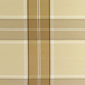 Elliot Silk Plaid Dove 63752 by Schumacher Designer Fabric