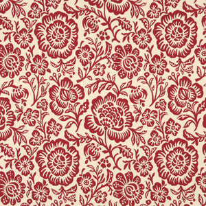 6408 Garnet Floral by Charlotte Designer Fabric