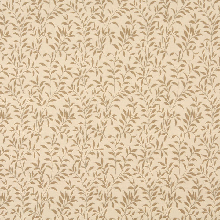 6411 Cream Leaf by Charlotte Designer Fabric Garden Collection 37% Cotton, 36% Rayon, 27% Polyester Asia Exceeds 70,000 Wyzenbeek Rubs (Heavy Duty) Horizontal: 7" x Vertical: 9" 54 Inches - Swanky Fabrics -