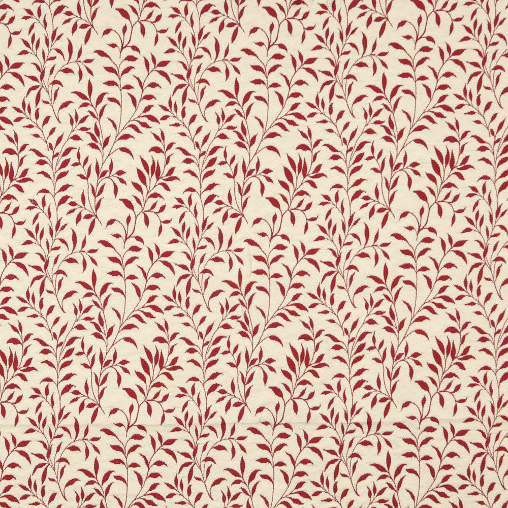 6415 Garnet Leaf by Charlotte Designer Fabric Garden Collection & Ring Book Page #49 37% Cotton, 36% Rayon, 27% Polyester Asia Exceeds 70,000 Wyzenbeek Rubs (Heavy Duty) Horizontal: 7" x Vertical: 9" 54 Inches - Swanky Fabrics -
