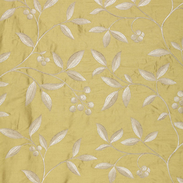 Adelaide Embroidery Linden 64330 by Schumacher Designer Fabric CHROMA See Sample INDIA LIGHT DUTY </p><p>Repeat: Horizontal: 25 1/2" (65CM) and Vertical: 14 3/4" (37CM) 54" WIDE (137CM) - Swanky Fabrics -