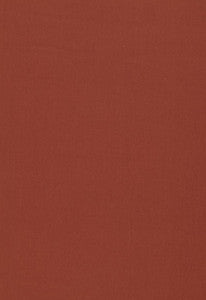 Isolde Cotton Weave Indian Red 64388 by Schumacher Designer Fabric