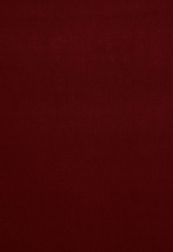 Gainsborough Velvet Crimson 64567 by Schumacher Designer Fabric Chroma 100% Cotton Wyzenbeek 40,000 Horizontal: - and Vertical: - 55 - Swanky Fabrics -