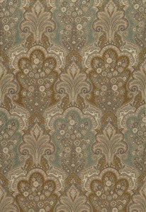 New Castle Paisley Venetian 64592 by Schumacher Designer Fabric