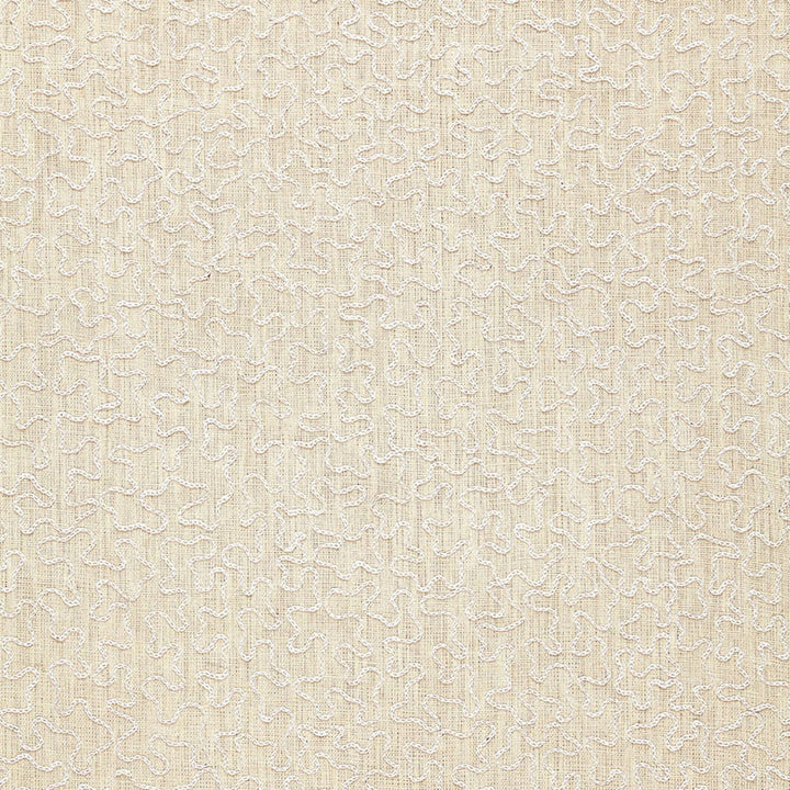 Vermicelli Embroidery Vellum 64671 by Schumacher Designer Fabric CHROMA See Sample INDIA MEDIUM DUTY </p><p>Repeat: Horizontal: - and Vertical: - 53" WIDE (135CM) - Swanky Fabrics -