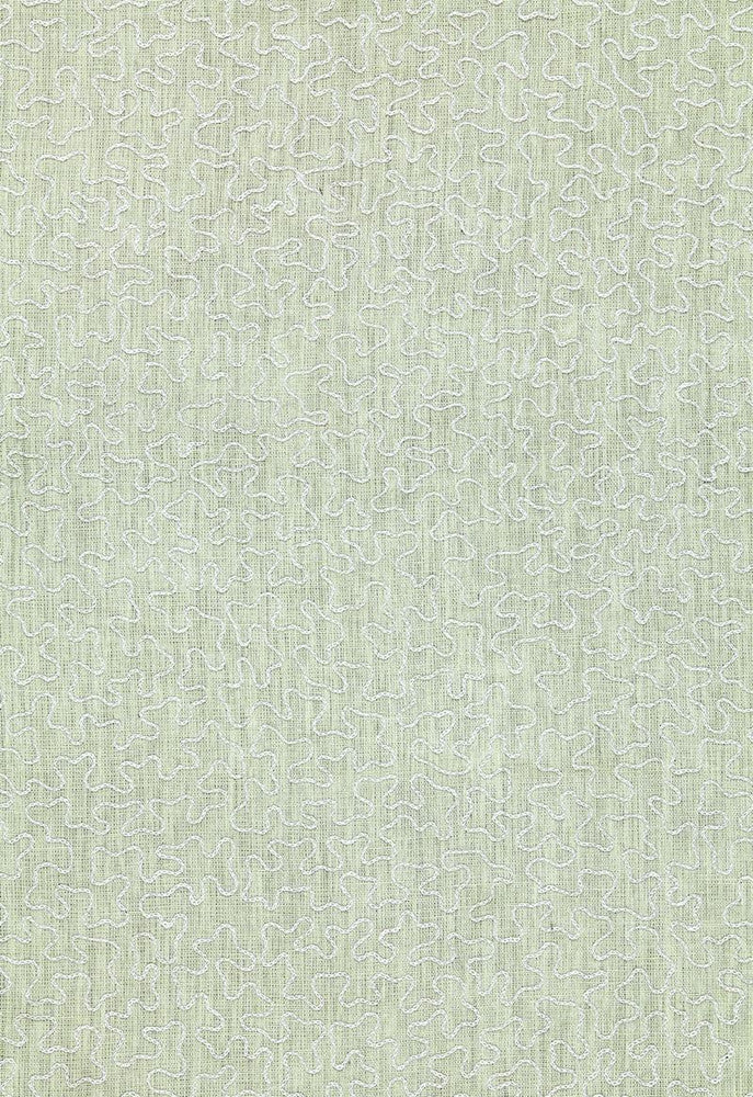 Vermicelli Embroidery Ming 64672 by Schumacher Designer Fabric Chroma 90% Linen, 10% Cotton Martindale 8,000 Horizontal: - and Vertical: - 53 - Swanky Fabrics -
