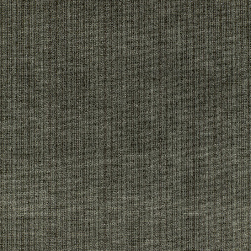 Antique Strie Velvet Smoke 64712 by Schumacher Designer Fabric CHROMA COTTON 65% VISCOSE RAYON 35% UNITED STATES OF AMERICA WYZENBEEK 150,000 </p><p>Repeat: Horizontal: and Vertical: 54 - Swanky Fabrics -