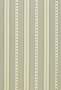 Francesca Stripe Moonstone 64750 by Schumacher Designer Fabric