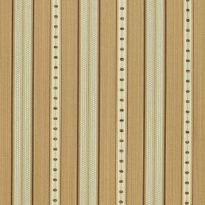 Francesca Stripe Biscuit 64751 by Schumacher Designer Fabric