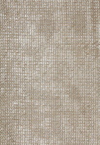 Aragon Sheer Zinc 64980 by Schumacher Designer Fabric