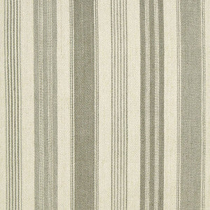 Montauban Stripe Dove / Haze 65170 by Schumacher Designer Fabric