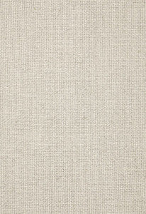 Flanders Linen Basketweave Zinc 65190 by Schumacher Designer Fabric