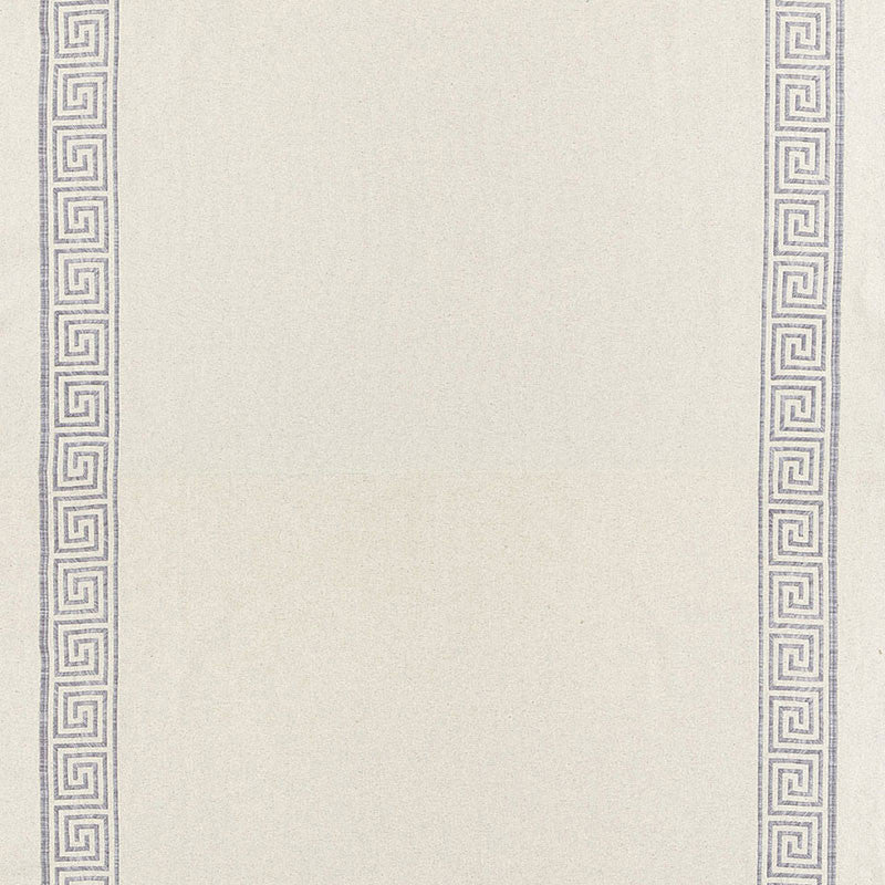 Greek Key Embroidery Ii Zinc 65251 by Schumacher Designer Fabric AU NATUREL COTTON 70% LINEN 24% BELGIUM MARTINDALE 20,000 </p><p>Repeat: Horizontal: and Vertical: 4 1/8" (10CM) 58 - Swanky Fabrics -