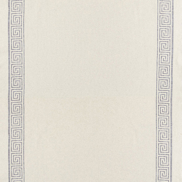 Greek Key Embroidery Ii Zinc 65251 by Schumacher Designer Fabric AU NATUREL COTTON 70% LINEN 24% BELGIUM MARTINDALE 20,000 </p><p>Repeat: Horizontal: and Vertical: 4 1/8" (10CM) 58 - Swanky Fabrics -