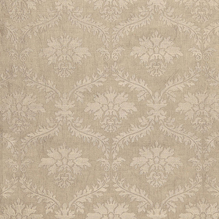 Valbonne Linen Embroidery Greige 65340 by Schumacher Fabric Schumacher Fabric Valbonne Linen Embroidery Greige 65340Fabric LINEN 88% INDIA </p><p>Repeat: H: HORZ. 10" (25CM) , V: VERT. 12 3/8" (31CM) 51.5 - Fabric Carolina -