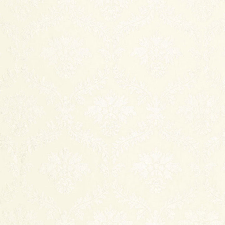 Valbonne Linen Embroidery Blanc 65341 by Schumacher Designer Fabric AU NATUREL LINEN 88% VISCOSE 12% INDIA </p><p>Repeat: Horizontal: 10" (25CM) and Vertical: 12 3/8" (31CM) 51.5 - Swanky Fabrics -