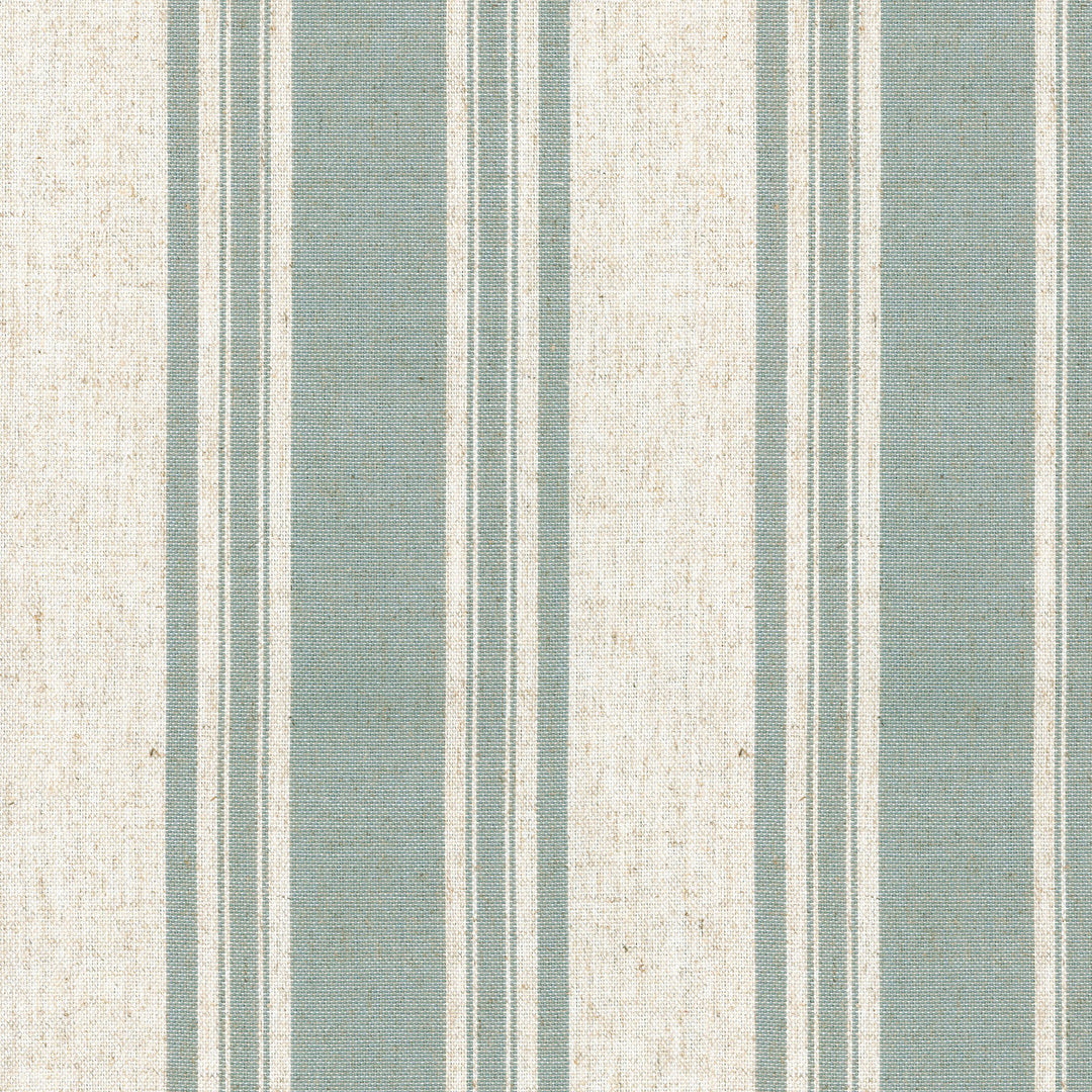 Waverly Fabric Thames Stripe Lagoon 654212 15 Yards