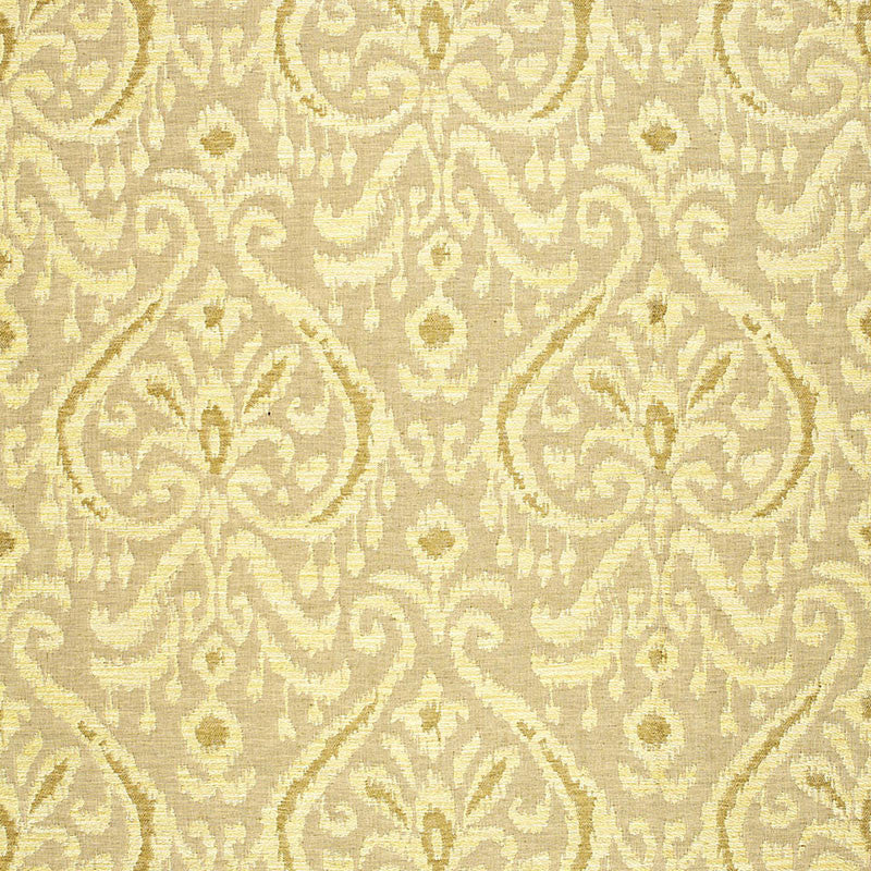 Maroc Linen Damask Sauterne 65633 by Schumacher Designer Fabric CHROMA JUTE 52% LINEN 22% ITALY MARTINDALE 9,000 </p><p>Repeat: Horizontal: 6 7/8" (17CM) and Vertical: 25" (64CM) 55 - Swanky Fabrics -