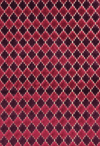 Marrakesh Velvet Black Cherry 65640 by Schumacher Designer Fabric