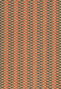 Rivington Weave Red Earth 65651 by Schumacher Designer Fabric