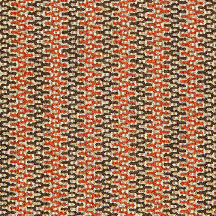 Rivington Weave Red Earth 65651 by Schumacher Designer Fabric CHROMA LINEN 58% COTTON 42% BELGIUM MARTINDALE 18,000 </p><p>Repeat: Horizontal: 2 1/4" (6CM) and Vertical: 5/8" (2CM) 56 - Swanky Fabrics -