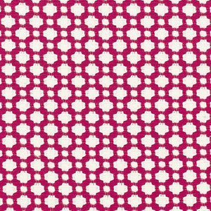 Betwixt Magenta/Natural 65685 by Schumacher Designer Fabric