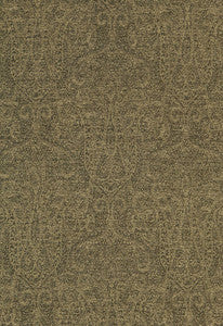 Astor Chenille Paisley Ebony 65712 by Schumacher Designer Fabric