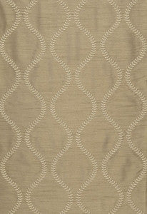 Agadir Embroidery Chanterelle 65750 by Schumacher Designer Fabric