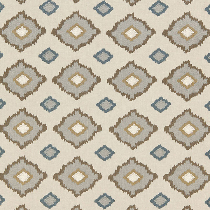 Sikar Embroidery Flax 65784 by Schumacher Fabric Schumacher Fabric Sikar Embroidery Flax 65784Fabric LINEN 61% INDIA </p><p>Repeat: H: HORZ. 5 3/4" (15CM) , V: VERT. 5" (13CM) 52 - Fabric Carolina -