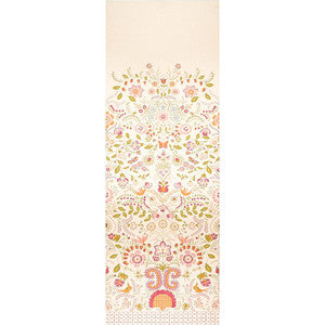 Orla Panel Magenta 5012150 by Schumacher Designer Wallpaper