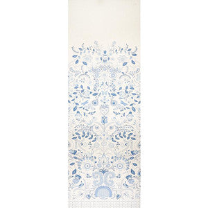 Orla Panel Blue 5012151 by Schumacher Designer Wallpaper