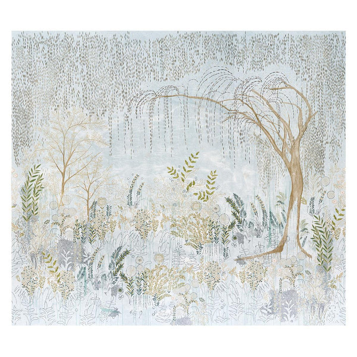 Bisou Mineral 5010930 by Schumacher Designer Wallpaper Colette Cosentino - Swanky Fabrics -