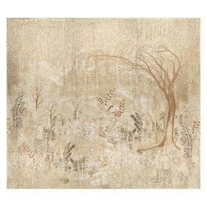 Bisou Gold 5010932 by Schumacher Designer Wallpaper