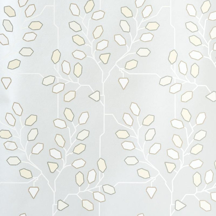 Tumble Weed Silver White 5011421 by Schumacher Designer Wallpaper Neisha Crosland 13.5" - Swanky Fabrics -