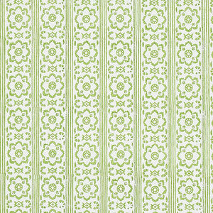 Sunda Hand Blocked Print Leaf 5011220 by Schumacher Designer Wallpaper