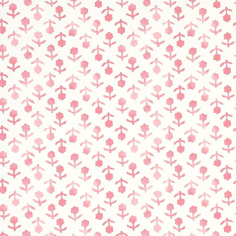 Beatriz Pink 5011940 by Schumacher Designer Wallpaper Jacaranda 2.0" - Swanky Fabrics -