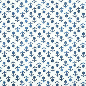 Beatriz Indigo 5011941 by Schumacher Designer Wallpaper