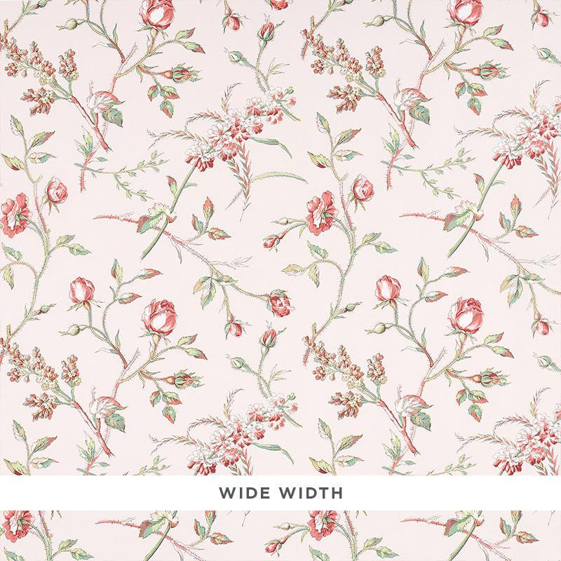 Beluze Blush 5011981 by Schumacher Designer Wallpaper Schumacher Classics 18.0" - Swanky Fabrics -