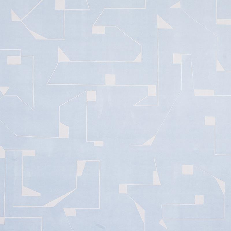 Circuit Sky 5012161 by Schumacher Designer Wallpaper Porter Teleo 54.0" - Swanky Fabrics -
