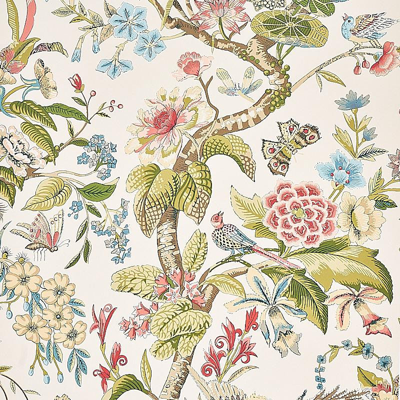 Cranley Garden Document 5011722 by Schumacher Designer Wallpaper Signature Schumacher 27.0" - Swanky Fabrics -