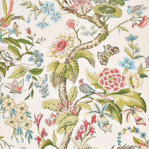 Cranley Garden Document 5011722 by Schumacher Designer Wallpaper