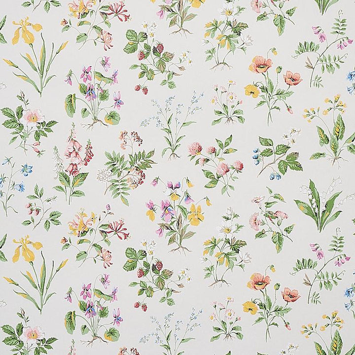 Floreana Berry 5010680 by Schumacher Designer Wallpaper Signature Schumacher 27.0" - Swanky Fabrics -