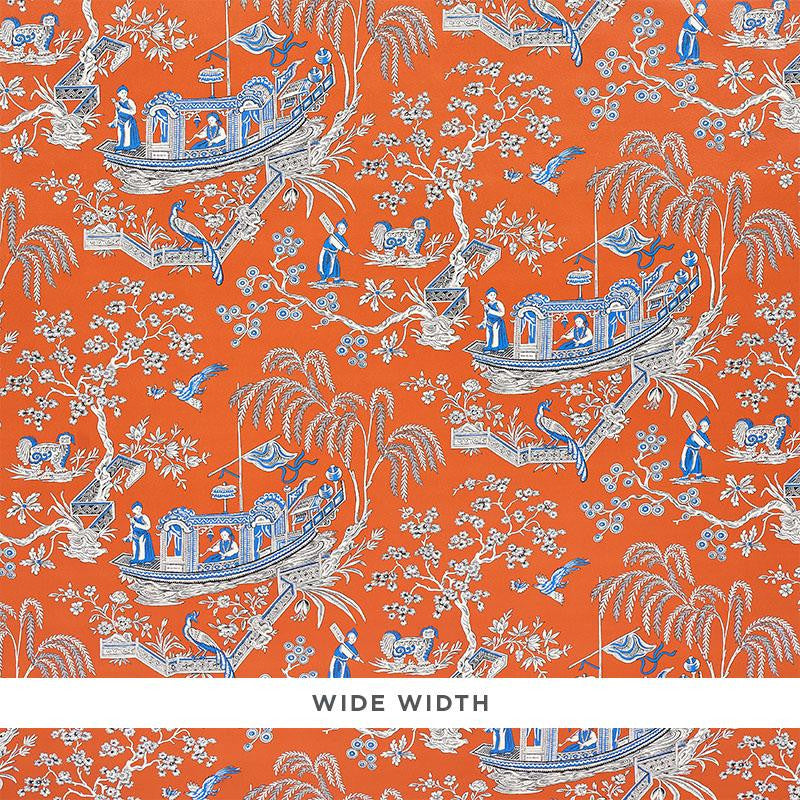 Matsudana Spice 5011992 by Schumacher Designer Wallpaper Schumacher Classics 27.0" - Swanky Fabrics -