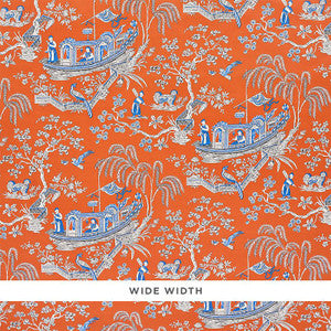 Matsudana Spice 5011992 by Schumacher Designer Wallpaper