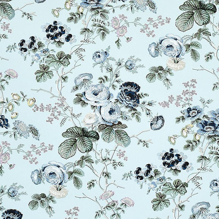 Salisbury Celadon 5012060 by Schumacher Designer Wallpaper Signature Schumacher 18.0" - Swanky Fabrics -